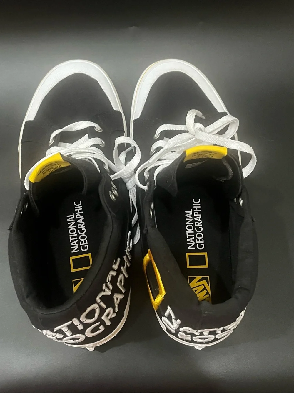 Vans X National Geographic High Top Shoes Mens US Sz 11.5